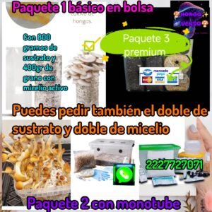Paquete 2 EN MONOTUBE✨🍄