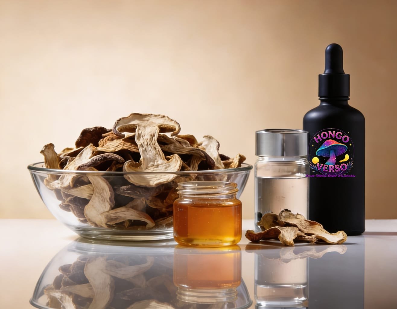 2 Goteros Extracto de hongos medicinales 50ml c/u - Imagen 4