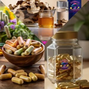 Cápsulas medicinales🌌30pz hongos shiitake