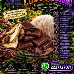 4 Deliciosas barras de Choco🍄🍄s 70gr con3gr de PSI c/u (copia) (copia)