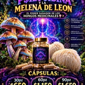 Melena de Leon + Psi 90 Capsulas